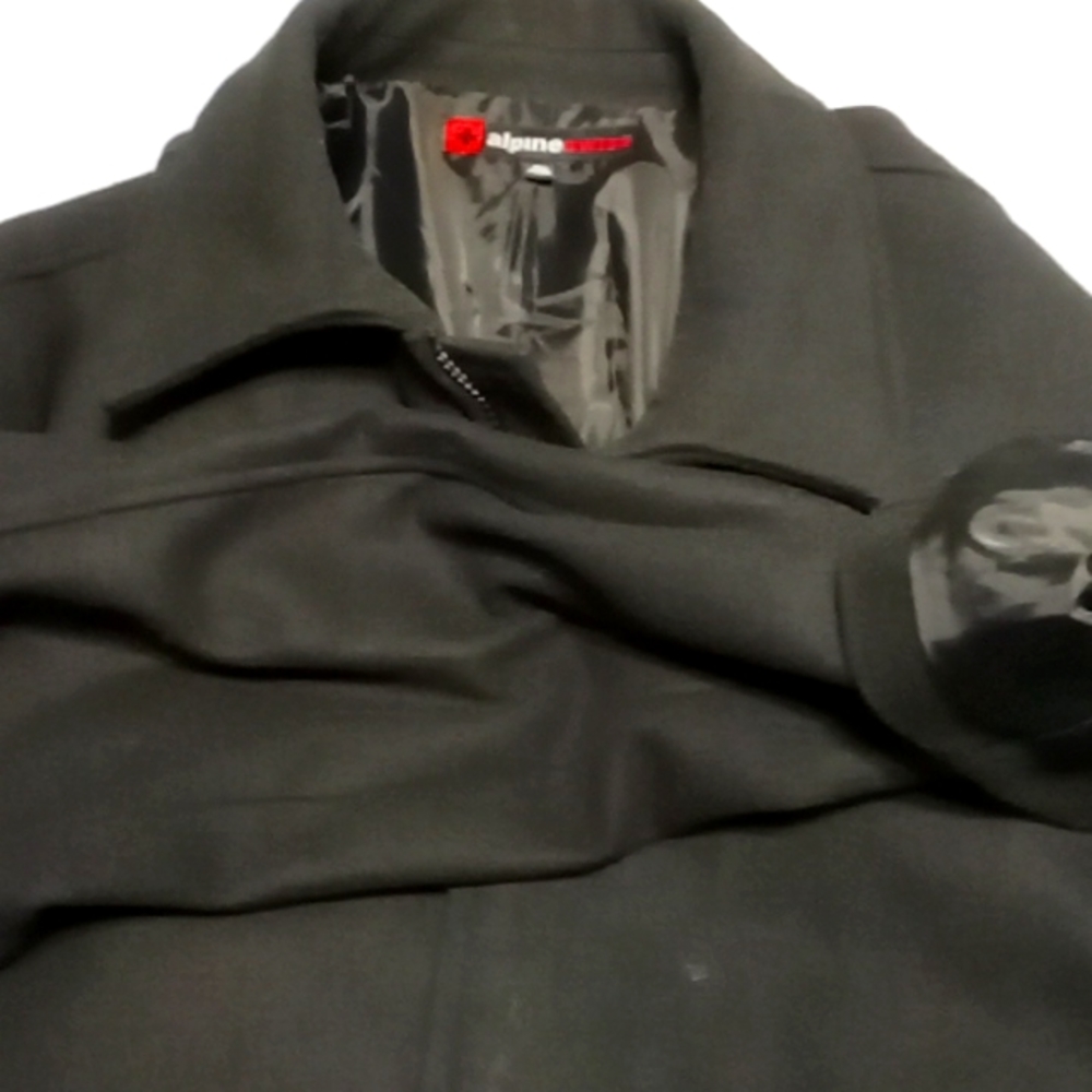 2xl alpine Swiss wool polyester coat